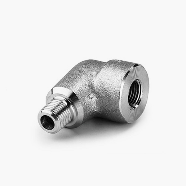 High pressure internal and external wire elbow (NPT)